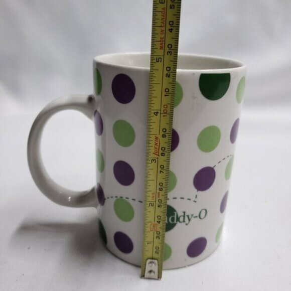 Starbucks 2004 Golf Daddy O Fore Birdie Mug Polka Dot 16 Ounce - Picture 9 of 11